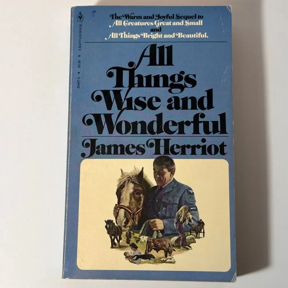 Vintage All Four Lovable Bestsellers by James Herriot Collection Of Books Set